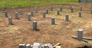 Фундамент на забивных жб сваях под ключ в Кольчугино - фундамент из забивных железобетонных свай цена от 3189 руб/м2